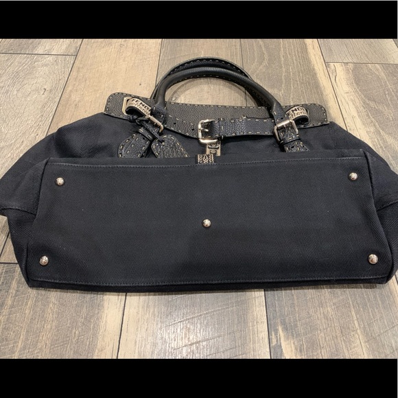 FENDI black Selleria grand borghese bag - Picture 4 of 10